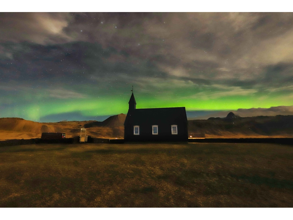 Panoramic Nordic Lights