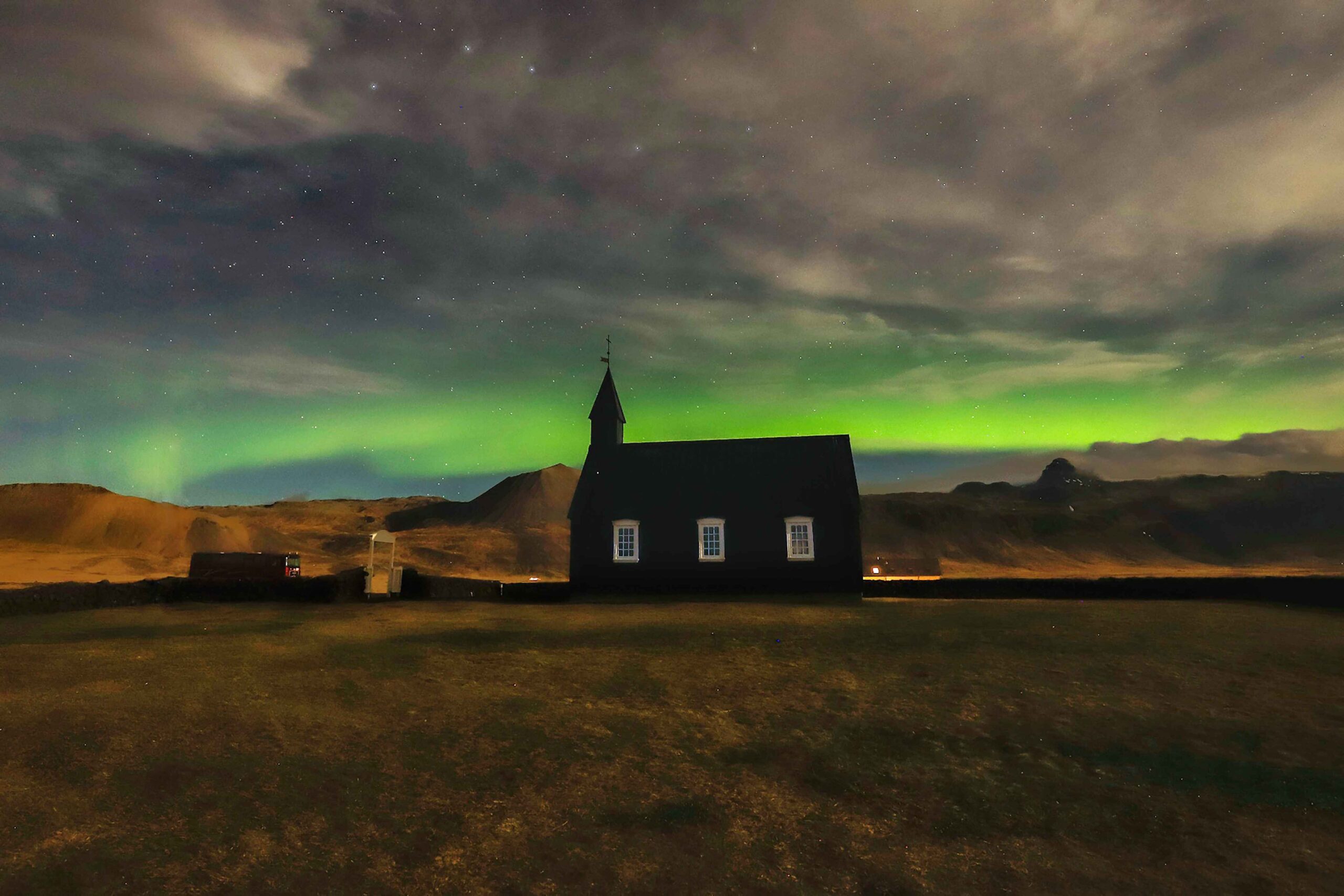 Panoramic Nordic Lights